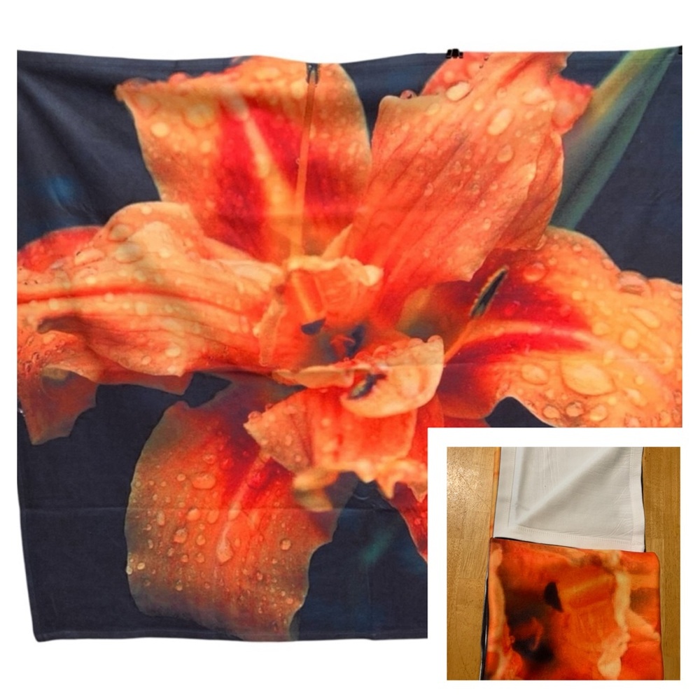 🛍️#2814 NWT NATURE WALK. Micro Fleece Blanket